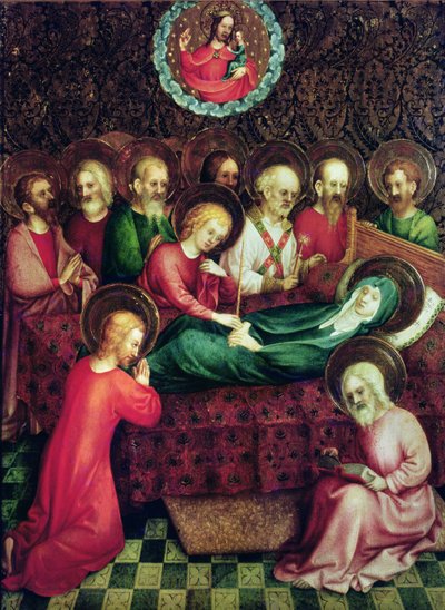 The Death of the Virgin, 1450 by German School